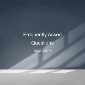 Frequently Asked Questions